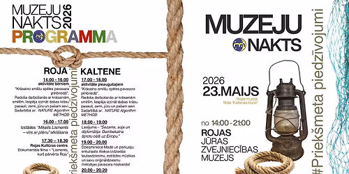 Muzeju nakts Rojas J\u016braszvejniec\u012bbas muzej\u0101 2026