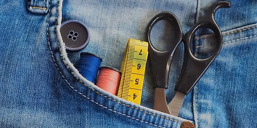 And it has pockets! - An "Add a Pocket" sewing workshop (TICKETS NEEDED)