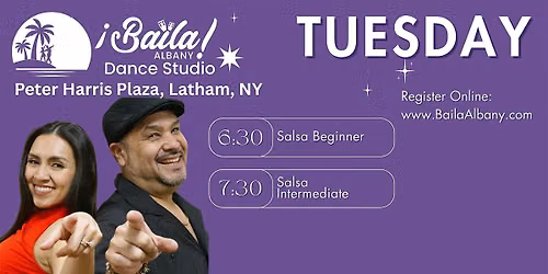 Intermediate Salsa Dance Class | Build Your Skills | Baila Albany