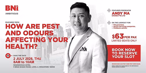 Professional Business Networking Session with BNI Ambitious Singapore