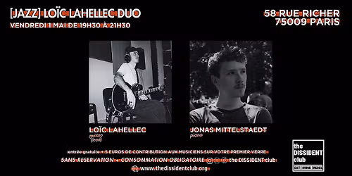 [JAZZ] Lo\u00efc Lahellec duo