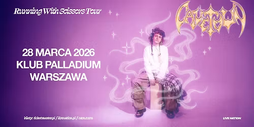 Cavetown - Running With Scissors Tour - Official Event, 28.03.2026, Klub Palladium, Warszawa