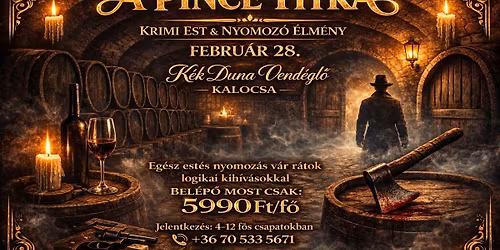 A PINCE TITKA - KRIMI-EST - KALOCSA