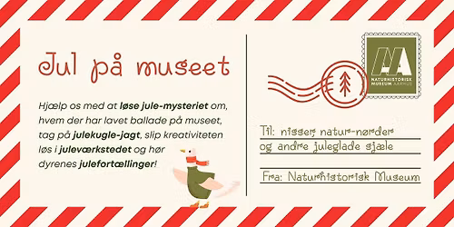 Jul på Naturhistorisk Museum Aarhus