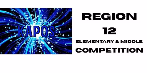 KAPOS Region 12 Elementary and Middle School Region Competition 