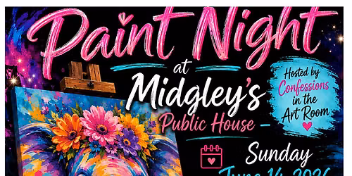 Paint Night at Midgley's Public House