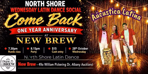 North Shore Wednesday Latin Social \u2013 One Year Comeback Anniversary Party