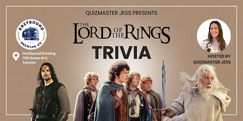 Lord of the Rings Movie Trivia at Eastbound Brewing