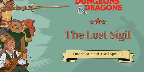 D&D One Shot - The Lost Sigil