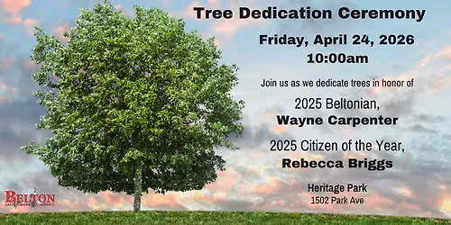 Tree Dedication Ceremony