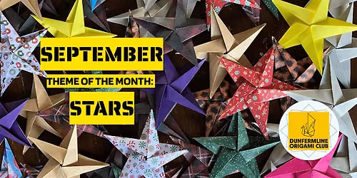 Dunfermline Origami Club \u2014 September Meet-Up
