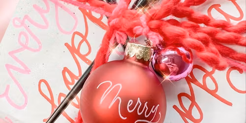 Modern Calligraphy & Ornament Lettering for Beginners at Vine32!