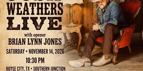Josh Weathers LIVE