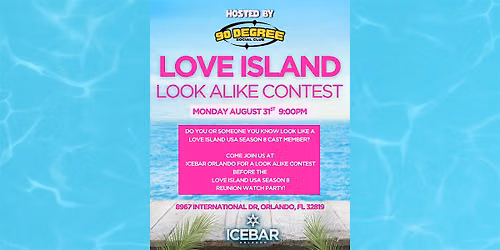 Love Island Look Alike Contest