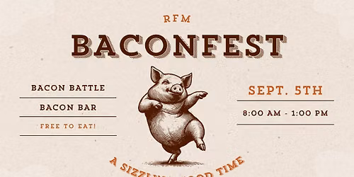 Baconfest at the Rogers Farmers Market Uptown 