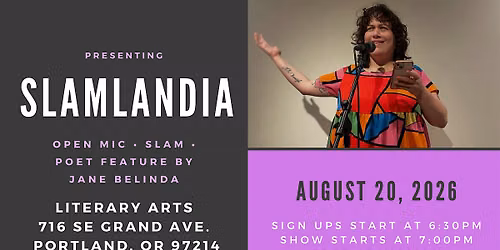 Slamlandia ft. Jane Belinda