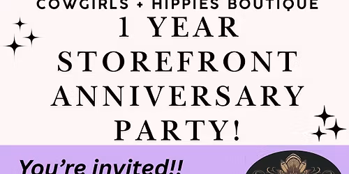 C+H 1 Year Storefront Anniversary 