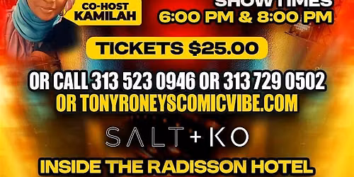 Tony Roney Funny Sunday Night Comedy