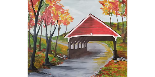 Through the Covered Bridge - Paint and Sip in Norfolk | Classpop!\u2122