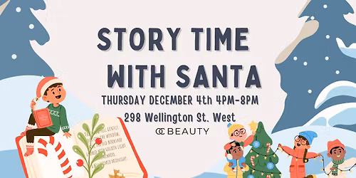 \ud83c\udf85 Storytime With Santa @ OC Beauty!