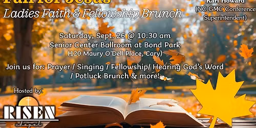 Fall for Jesus Ladies Faith & Fellowship Brunch