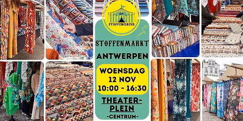 Stoffenmarkt Antwerpen "Stoffencircus"