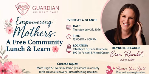 Empowering Mothers: A Free Community Lunch & Learn