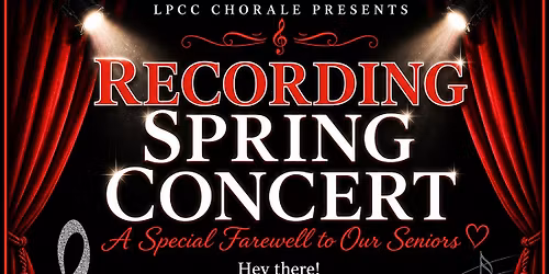 LPCC Chorale Recording Spring Concert 2026