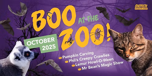 Boo at the Zoo! Halloween at Shepreth Wildlife Park