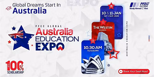 PFEC Global: Biggest Australia Education Expo January 2026