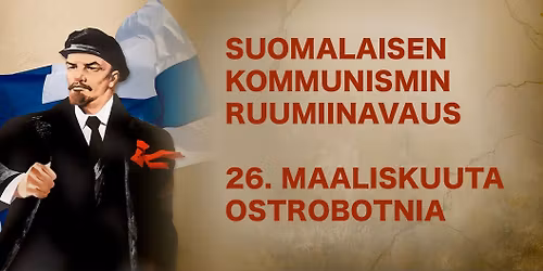 Suomalaisen kommunismin ruumiinavaus -kirjanjulkaisu ja paneelikeskustelu