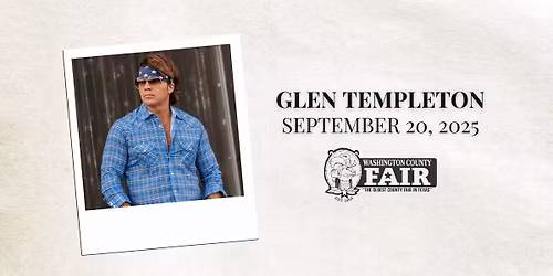 Glen Templeton at the Washington County Fair