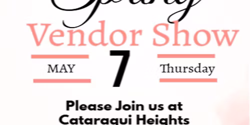 Spring Vendor Show 