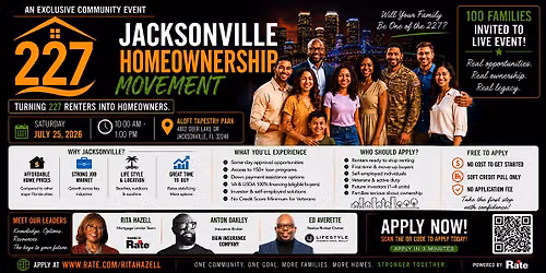 227 Jacksonville Homeownership Movement!