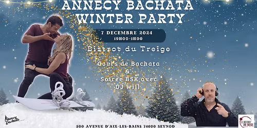 Annecy Bachata Winter Party au Treige