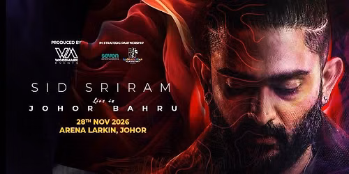 Sid Sriram Live in Johor Bahru