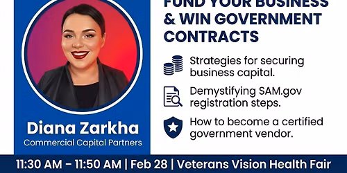 Fund & Scale: Accessing Business Capital & Gov't Contracts (SAM.gov)