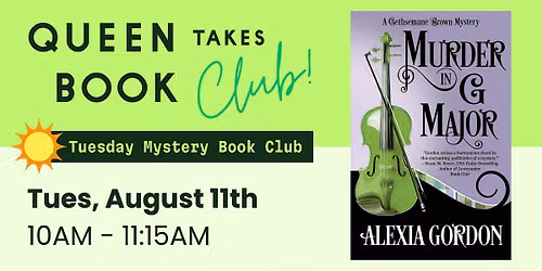 Tuesday M**der Mystery Club - August '26
