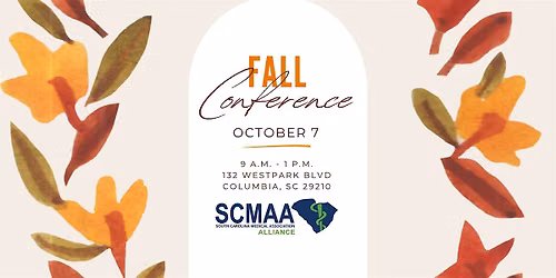South  Carolina Medical Association Alliance 2026 Fall Conference