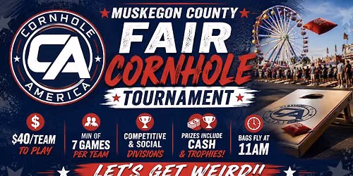Muskegon County Fair Cornhole Tournament