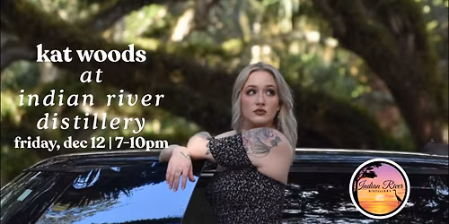 Kat Woods at IRD, Friday, December 12, 7-10pm