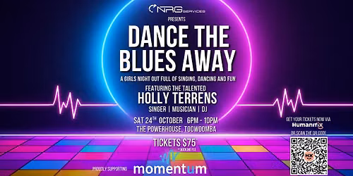 DANCE THE BLUES AWAY featuring Holly Terrens !