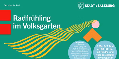 Radfr\u00fchling goes Volksgarten