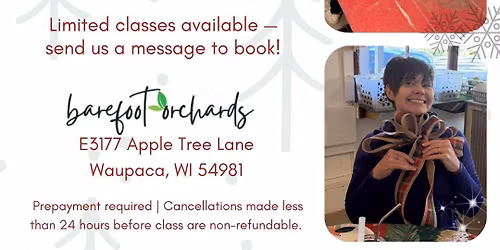 Wreath Making at the Orchard