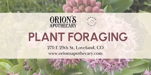Plant Foraging in Colorado with Orion Aon