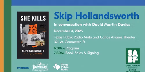 SABF's Get Lit event with Skip Hollandsworth