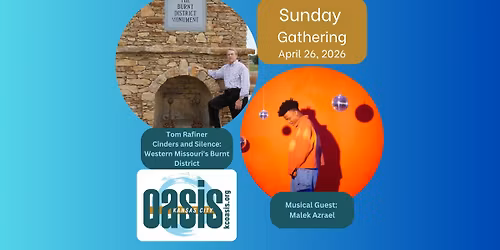 Featured speaker: Tom Rafiner, "Cinders and Silence: Western Missouri's Burnt District"