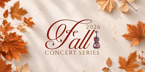 Fall Concert Series