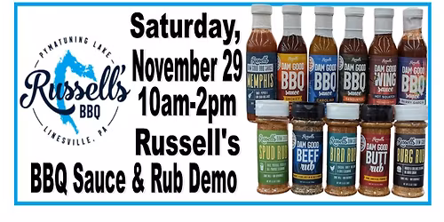 Russell's BBQ Sauce and Rub Demo