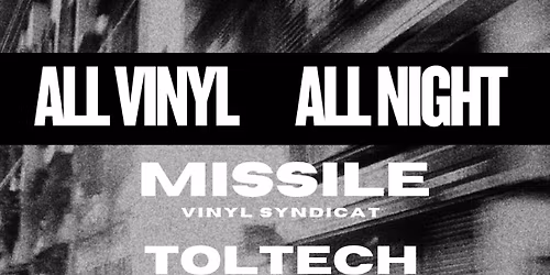 Crudo X Vinyl Syndicat: All Vinyl All Night 